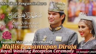 Majlis Persantapan Diraja  Royal Wedding Banquet Ceremony 1612023 [upl. by Robet]