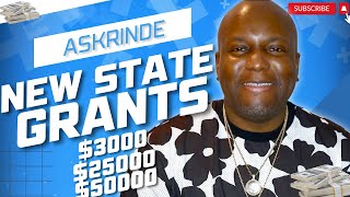 New Grants By State 25000 to 50000 January 2024  Easy Startup Grants AskRinde [upl. by Rudich849]