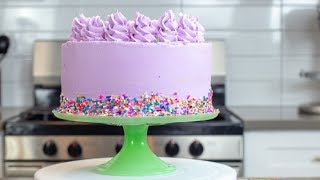 Cake Decorating for Beginners  How to Frost a Cake [upl. by Asilam]