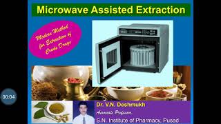 Microwave Assisted Extraction [upl. by Ednew353]