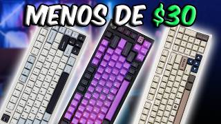 MENOS DE 30 El Mejor Teclado Mecanico BARATO [upl. by Aleris]