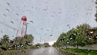 Rainy Day ASMR 4K Driving Experience [upl. by Akinad]