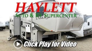 SOLD 2017 Jayco Eagle HT 245CKTS Rear Living Triple Slide Half Ton Towable Fifth Wheel RV [upl. by Enairda893]