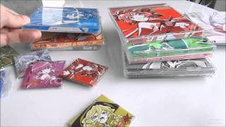 SYMPHOGEAR GX SONG CDs シンフォギアGX キャラクターソングCDとアニメイト特典 [upl. by Akcinehs22]