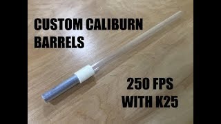 Custom Nerf Caliburn Barrels  PETG [upl. by Antoinette]