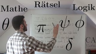 Rätsel mit Pi Delta Phi Theta und Psi Logik Mathe [upl. by Nyvek]