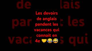 Les devoirs de vacances [upl. by Tess]