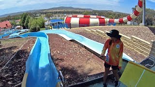 Splashing Water Slide at Funfields [upl. by Nawed]