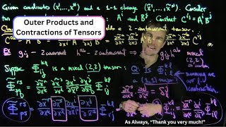 Outer Products and Contraction of Tensors [upl. by O'Hara]