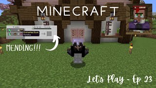 MENDING │ Minecraft Lets Play  Ep 23 ♡ [upl. by Askari]