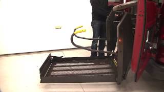 Ford Wheelchair Van Lift [upl. by Sherrod]