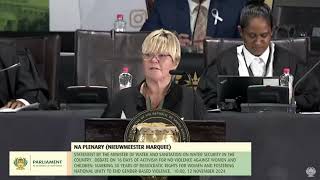 Watch DAs Glynnis Breytenbach call for a fair strong GBV justice system [upl. by Einberger]