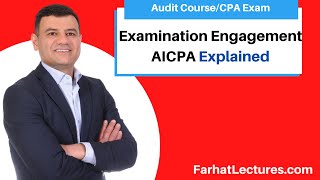 Examination Engagement AICPA Explained Attestation Engagement SSAE [upl. by Anyehs440]