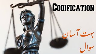 Define codification  what is codification  examples of codification  explain codification in urdu [upl. by Esimorp]