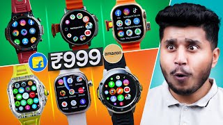 Top 10 Best Smartwatches Starting From ₹1000⚡️ [upl. by Anilet]