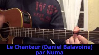 Le Chanteur Daniel Balavoine reprise à la guitare cover 1978 [upl. by Barthelemy]