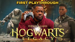 LIVE Hogwarts Legacy Gameplay  I HAVE TO BEAT THIS GAME DAY 19 [upl. by Ahsi167]