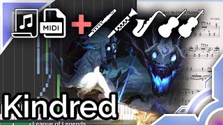 League of Legends Kindred Login Screen Theme Music 1 Hour [upl. by Kostman668]