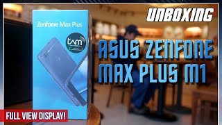 Unboxing Asus Zenfone Max Plus M1 Indonesia [upl. by Nwahsyd]