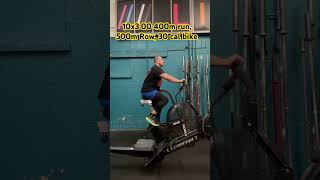 Echo Bike Workout youtubeshort achillestendoninjury [upl. by Parthenia702]