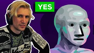 xQc Reacts to quotAre You an NPCquot by Kurzgesagt [upl. by Prudence]