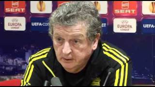 Roy Hodgson previews Liverpools Europa League clash with Utrecht [upl. by Zahara]