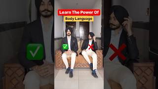 Learn the power of body language Look confident amp dominating [upl. by Llenrac]