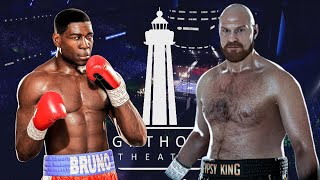 Frank Bruno vs Tyson Fury  Undisputed Boxing Game Early Access ESBC [upl. by Ettenim]