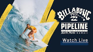 WATCH LIVE Billabong Pro Pipeline  Womens Quarterfinals [upl. by Ise]