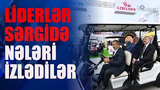 Azərbaycan və Belarus prezidentləri Caspian Agro və InterFood Azerbaijan sərgiləri ilə tanış olublar [upl. by Andersen]