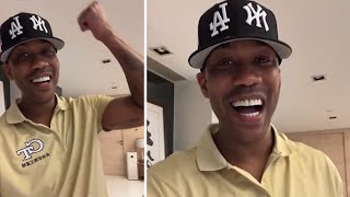 Stephon Marbury PRICELESS REACTION To Knicks DEFEATING Sixers Trae Young Dad Shades Jalen Brunson [upl. by Gherlein]