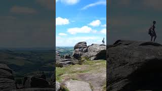 LOOK AT THOSE ROCKS peakdistrict ytshorts satisfying travel [upl. by Lail]