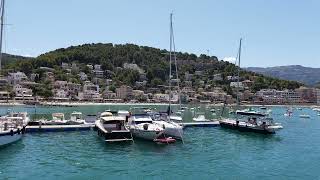 Port de Soller Majorca Balearic Islands Spain 4K [upl. by Narut631]