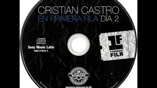 Por amarte asiCristian Castro en primera filadia 2 Hits [upl. by Lohner199]