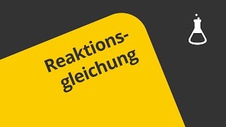 Das Aufstellen einer Reaktionsgleichung  Chemie  Allgemeine und anorganische Chemie [upl. by Nyladnek]