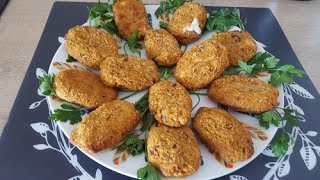 Croquette au choux fleur et fromage  كروكيت بالقرنبيط والجبن [upl. by Kile]