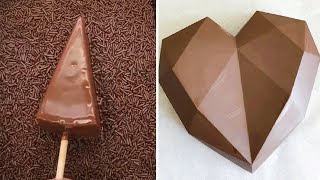 So Yummy Chocolate NUTELLA Cake Dessert Recipes  Coolest Chocolate Birthday Cake Decorating [upl. by Einhapets]