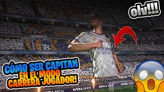 COMO SER CAPITAN EN EL MODO CARRERA JUGADOR FIFA 22 [upl. by Rozanne458]