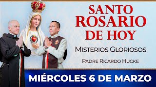 Santo Rosario de Hoy  Miércoles 6 de Marzo  Misterios Gloriosos rosario santorosario [upl. by Nic]