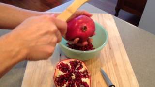 Fastest Way To Deseed A Pomegranate [upl. by Asilej800]