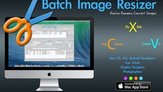 Batch Image Resizer App For Mac OS X [upl. by Xonnel]