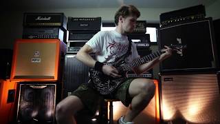 SPIRE OF LAZARUS  BLIGHTTOWN  GUITAR PLAYTHROUGH [upl. by Adnohr]