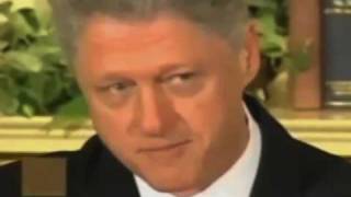 Watch as Bill Clinton uses noncontracted denials Classic distancing language [upl. by Laynad944]