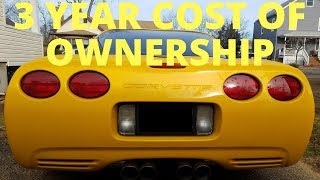 C5 Corvette 3 Year Cost of Ownership [upl. by Suoilenroc263]