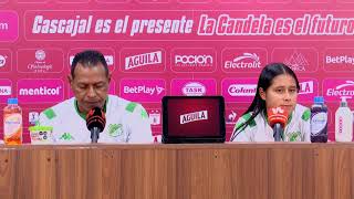 Rueda de prensa de Cali Femenino tras su partido ante América [upl. by Nonad]