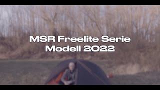 MSR Freelite 2 Modell 2022  wenig Gewicht viel Zelt [upl. by Toth95]