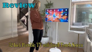 Review of 32 Inch Portable TV with Incell Touch Screen [upl. by High564]