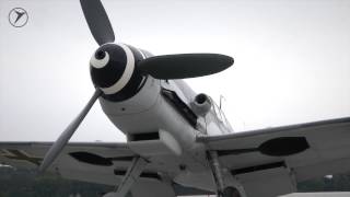 Messerschmitt Me 109 engine start original sound [upl. by Anirbes]