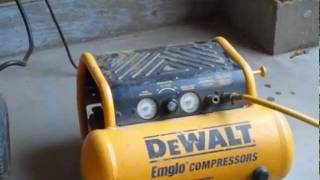 Dewalt D55146 Air Compressor Review [upl. by Lajet59]