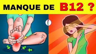 Si vous avez ces SYMPTÔMES  vous avez UNE CARENCE EN VITAMINE B12 [upl. by Trub]